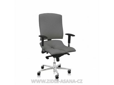 Ergonomická židle Ásana Steel Standard Textil Graphite 